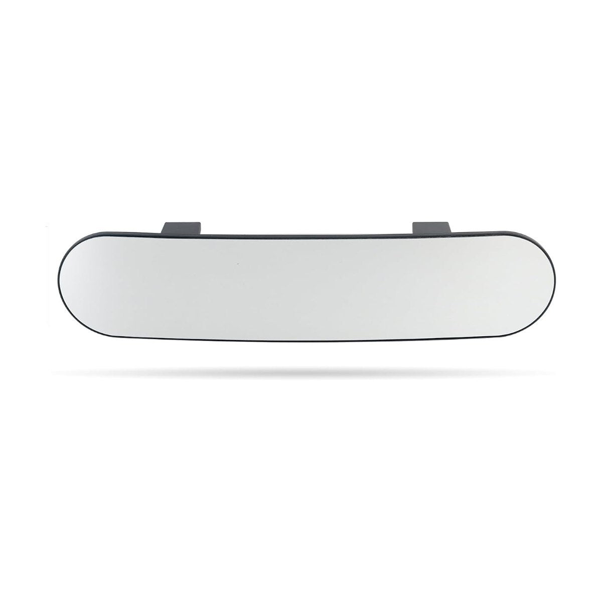 Espejo retrovisor panorámico curvo clip-on, fondo blanco