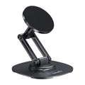 Soporte magnético plegable para celular con rotación 360, fondo blanco